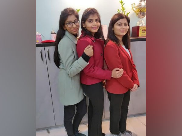 Bhavya Mittal, Leesha Arya & Mehak Malik (Left to Right)