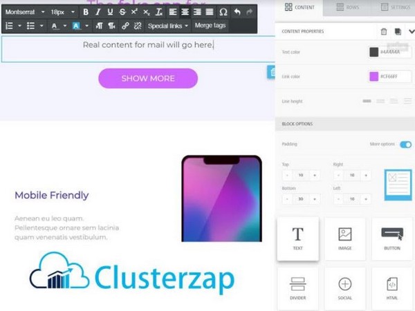 Clusterzap - marketing automation software