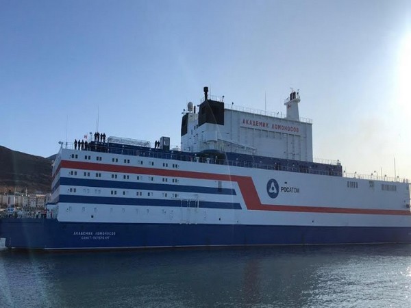 Rosatom's first of a kind floating nuclear power unit Akademik Lomonosov