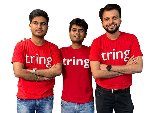 Tring Co-founders L: Akshay Saini, M: Rahul Saini & R: Pranav Chabhadia