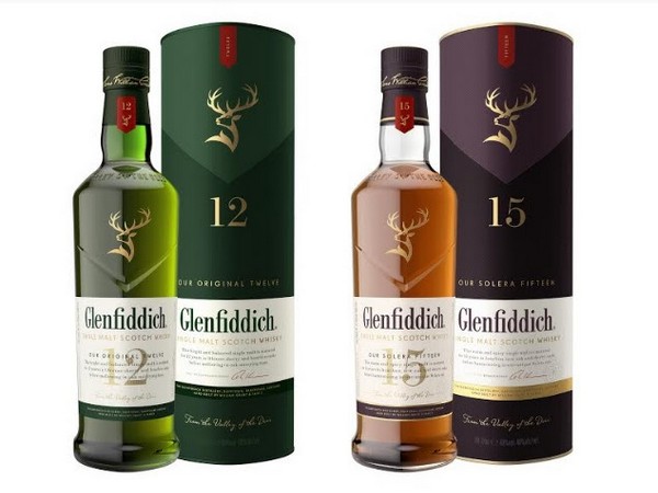 Glenfiddich 12 and 15 year old expression