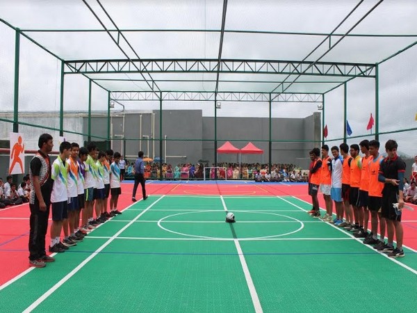 Football match at Elpro International School