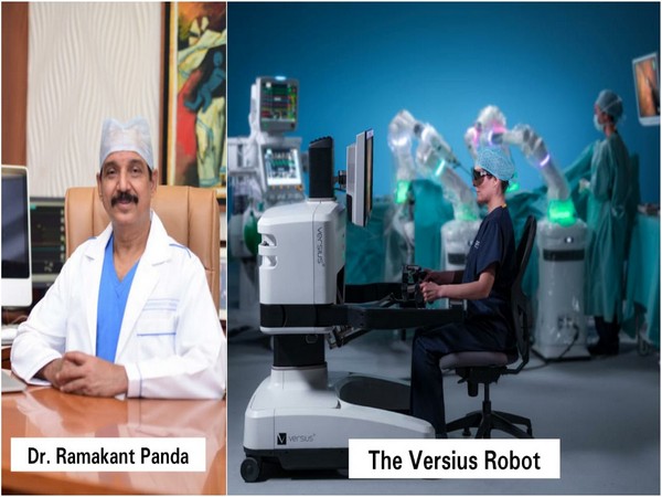 Dr Ramakant-The Versius Robot