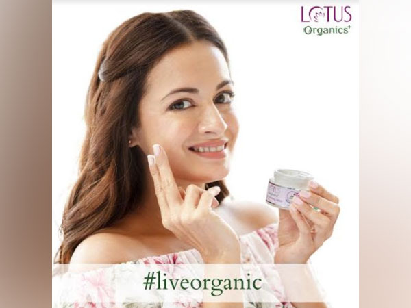 Actress Dia mirza, the brand ambassador for Lotus Organics+ the premium organic skincare brand