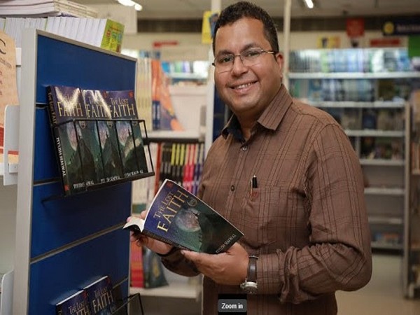 Major Piyush Semwal at the launch of his maiden novel