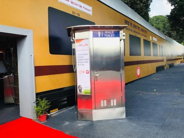 Stainless Steel Modular Toilet by JSLL