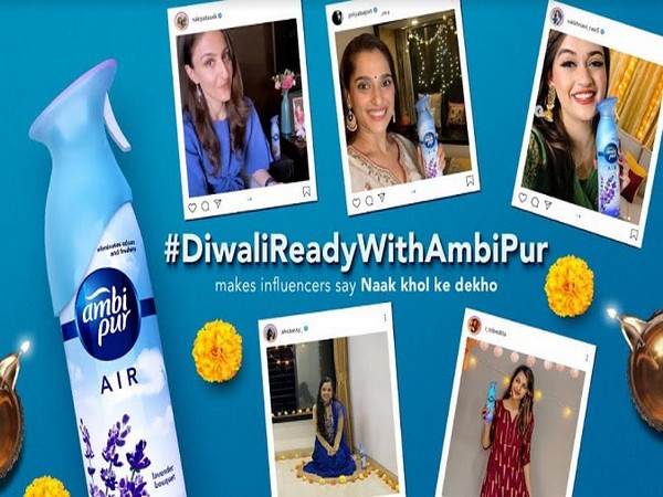 Leading actresses and popular influencers got #DiwaliReadyWithAmbiPur