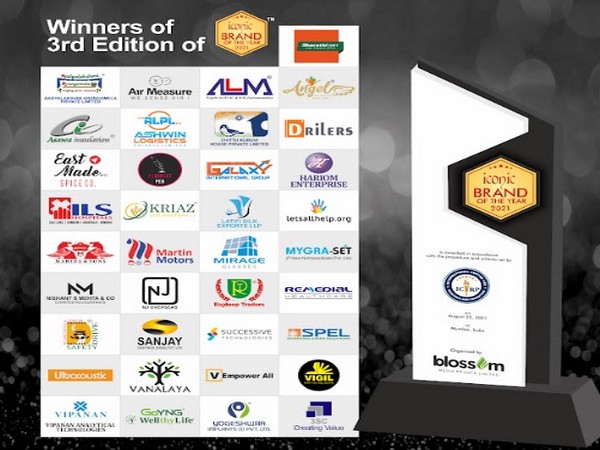 Winners of 3rd Edition of 'Iconic Brand of The Year' 2021 Award 