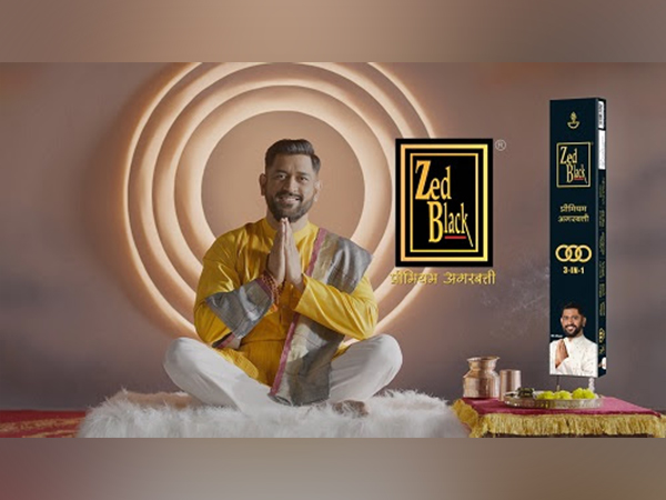 Dhoni in Guruji Avatar in Zed Black new TVC