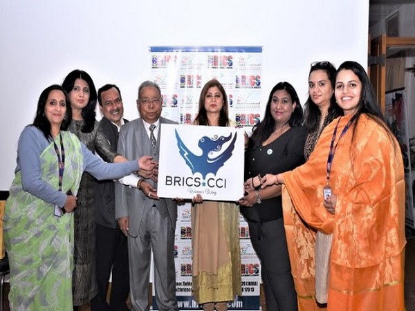 Dr BBL Madhukar, Director General- BRICS CCI with representatives of the newly launch BRICS CCI Women's Wing