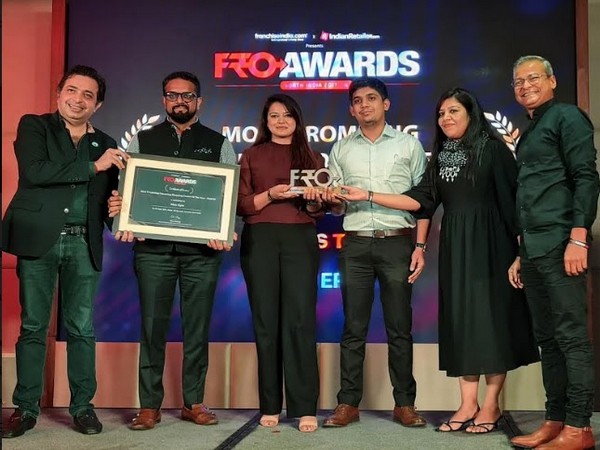 Elan Group Team receiving the award