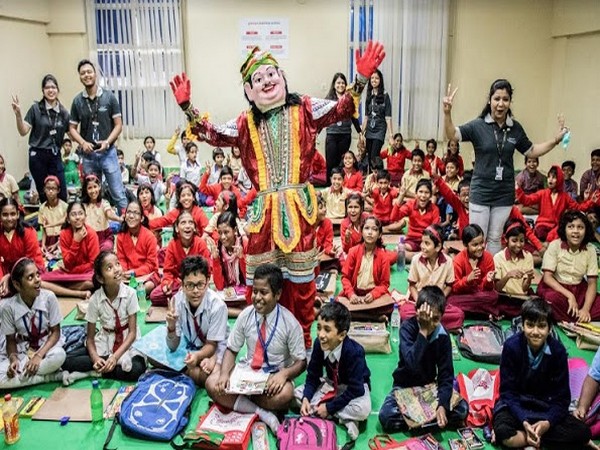 A moment from the Kalyani Ananda Utsav 2019, which touched the lives of 600+ underprivileged children