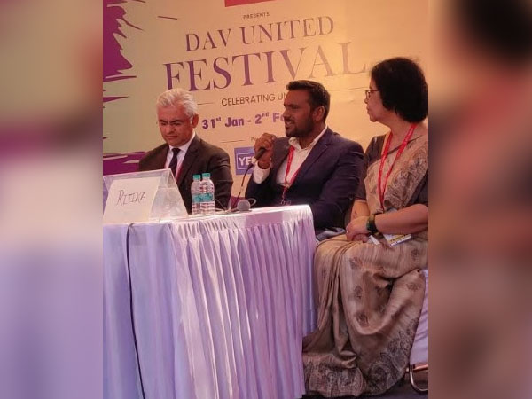 Rohit Gajbhiye at DAV united festival 2020