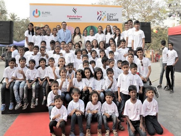 Kids from Shiksha Seva Foundation at Elpro City Square Mall