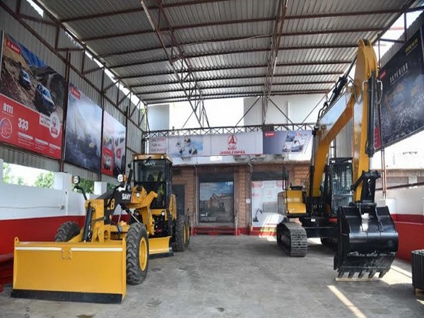 Sany India's robust machines at the Jasraj Infra, Jodhpur