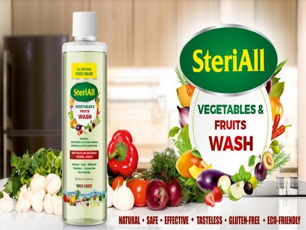 SteriAll - Vegetables and Fruits Wash Banner