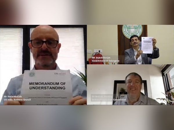 Telangana Government and UK India Business Council renew their MoU to strengthen the state's industrial development