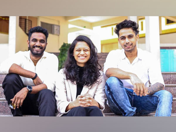 Pyxis Founding Team - Harikrishna Valiyath, Vrushali Prasade and Shubham Mishra