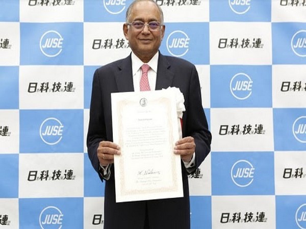Venu Srinivasan conferred with the prestigious Deming 'Distinguished Service Award For Dissemination
