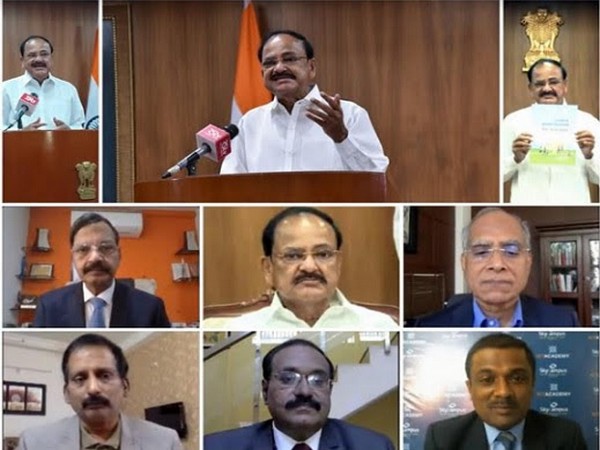 The Vice President of India releases 