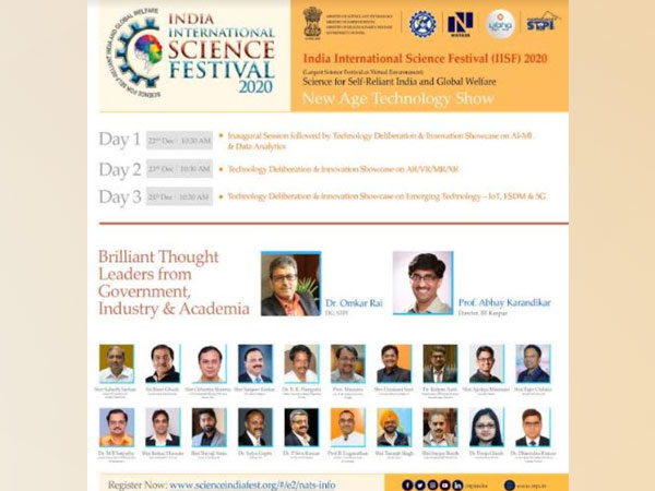 India International Science Festival 2020 Witnesses Innovative Interventions to Contribute Towards the Building of a Self-reliant India
