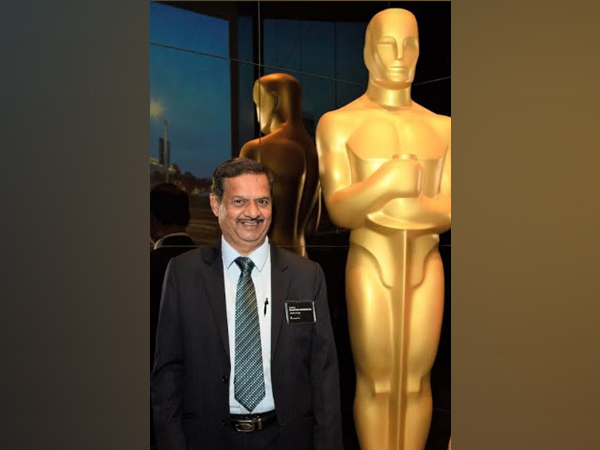Ujwal Nirgudkar at the Oscar Academy New Member Reception, Academy office, Hollywood