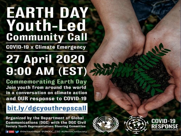 The event will provide an opportunity for youth from around the world to join in a conversation on climate action and response to COVID-19