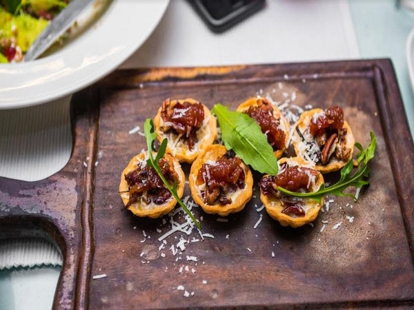 Cranberry Pecan and Brie Tarts