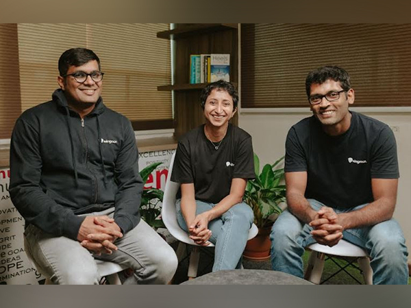 Left to Right - Muralidharan Venkatasubramanian, CPO and Co-founder, Shruti Kapoor, CEO and Co-founder and Srikar Yekollu, CTO and Co-founder 