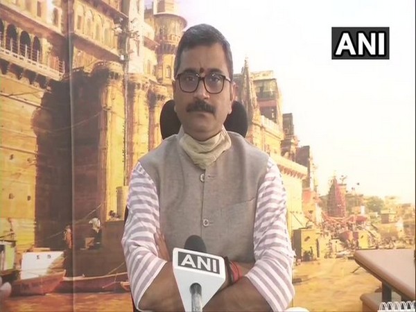 Uttar Pradesh Tourism Minister Neelkanth Tiwari speaks to ANI. (Photo/ANI) 