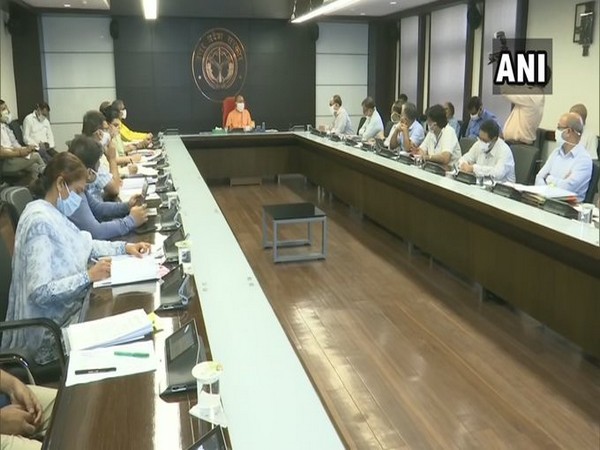 Uttar Pradesh Chief Minister Yogi Adityanath on Monday held a meeting with officers of the state over 'Ease of Doing Business'.