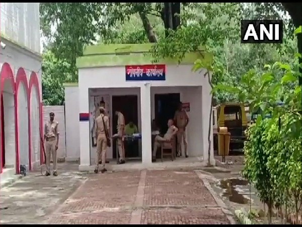 Anti-Terrorism Squad police station in Bijnor, Uttar Pradesh. Photo/ANI