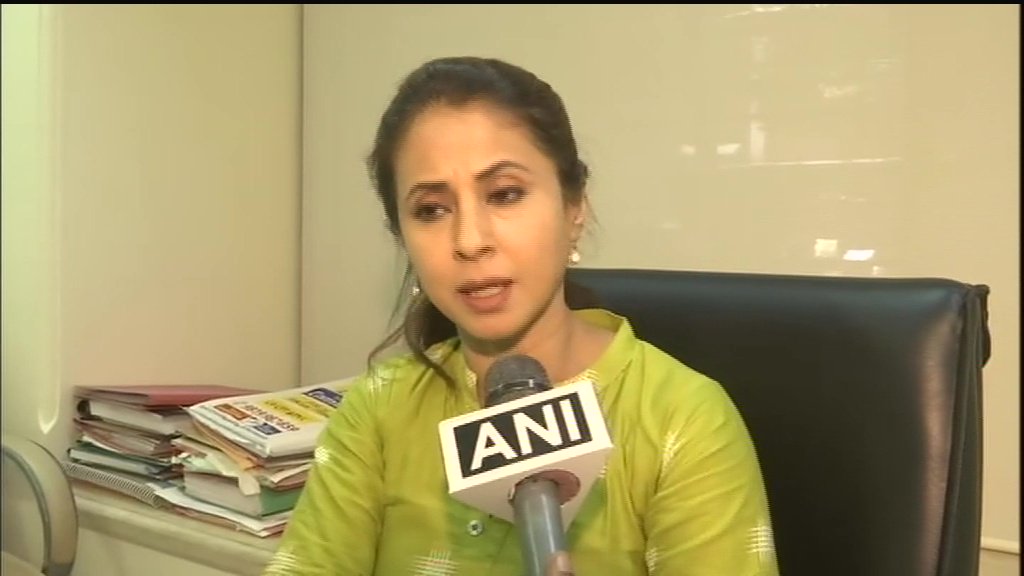 Urmila Matondkar,Congress candidate from Mumbai(North) speaking to ANI on Monday.