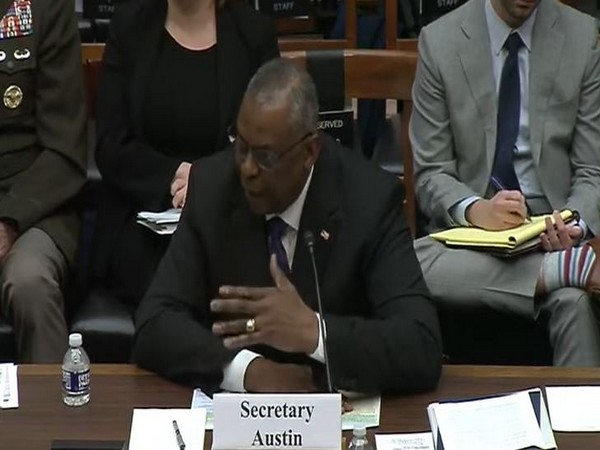 US Defense Secretary Lloyd Austin during a Congressional hearing on the annual defence budget. (File Photo)