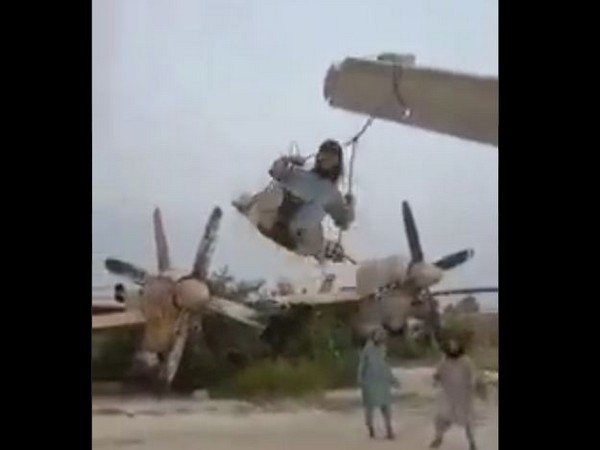 Screen capture of the purported video