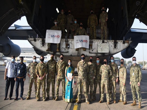 The fifth in a series of consignments carrying medical equipment arrived from the US on Tuesday.