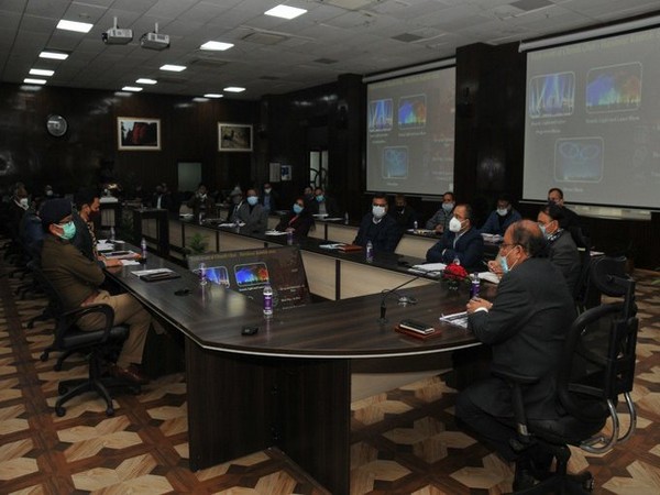 A visual from the meeting. 