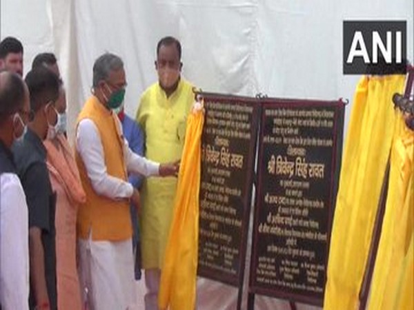 Uttarakhand Chief Minister Trivendra Singh Rawatin in Pithoragarh on Friday. 