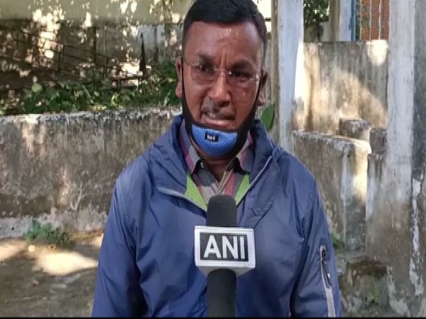 Jauljibi Mela Organiser Laxman Bisht speaking to ANI. 