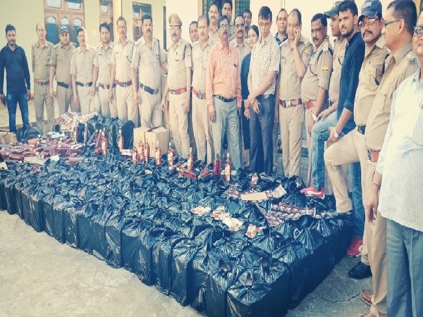 Illicit liquor seized in Udham Singh Nagar, Uttarakhand