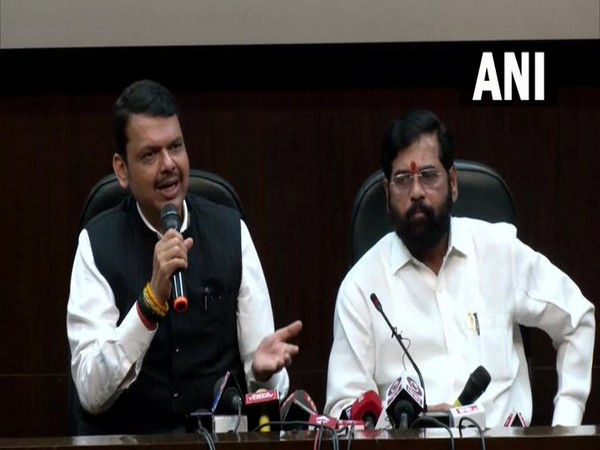 Maharashtra Chief Minister Eknath Shinde and Deputy Chief Minister Devendra Fadnavis (File Photo/ANI)