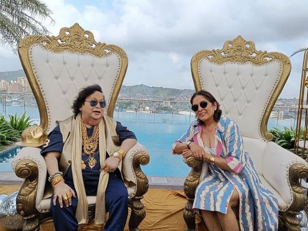 Bappi Lahiri, Neena Gupta (Image source: Instagram)