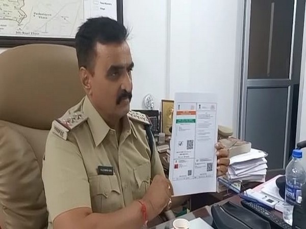 Banganga Police Station in-charge Rajendra Soni. (Photo/ANI)