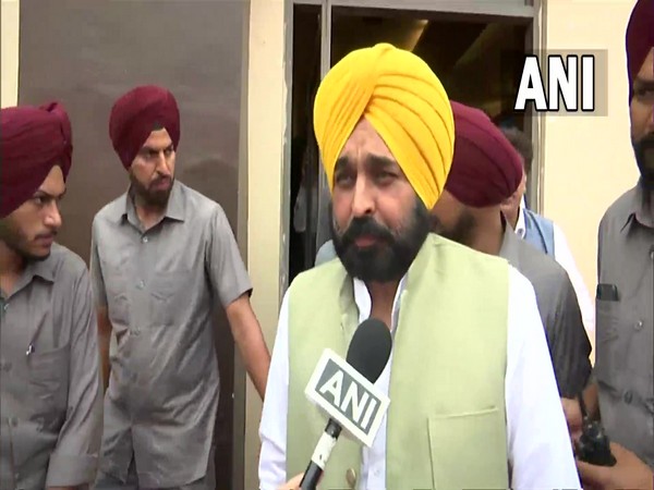 Punjab Chief Minister Bhagwant Mann (Photo/ANI)