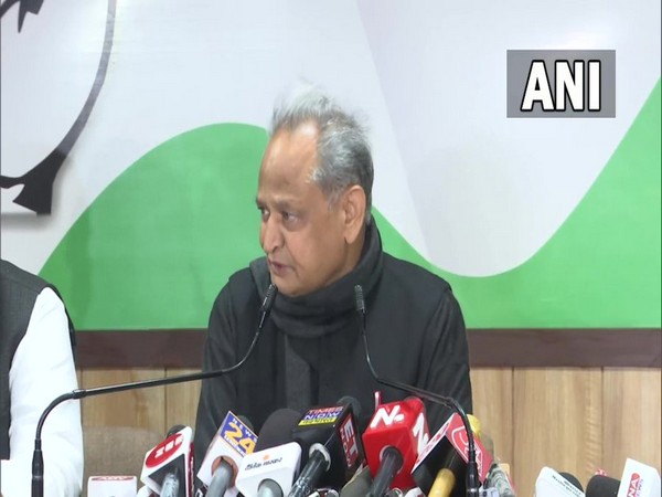 Rajasthan Chief Minister Ashok Gehlot (Photo/ANI)