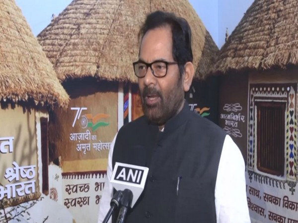 Union Minister Mukhtar Abbas Naqvi (Photo:ANI)