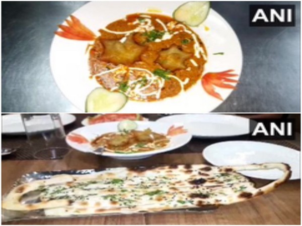 COVID Curry and Mask Naan served by Jodhpur's Vedic restaurant (Photo/ANI)