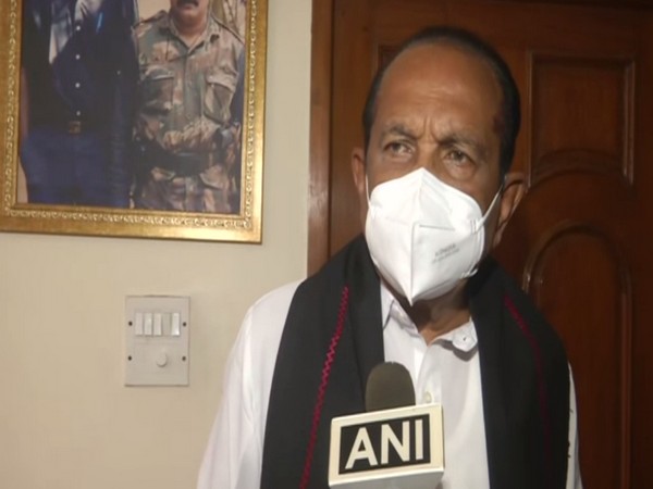 MDMK Chief and MP Vaiko speaking with ANI on Sunday. (Photo/ANI)