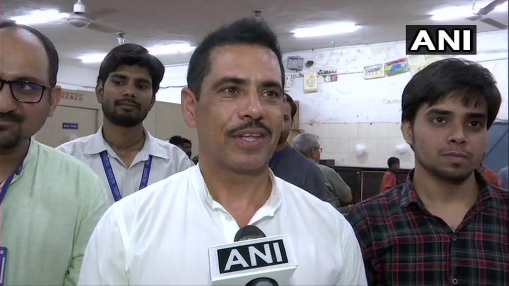 Businessman Robert Vadra speaking to ANI on Friday