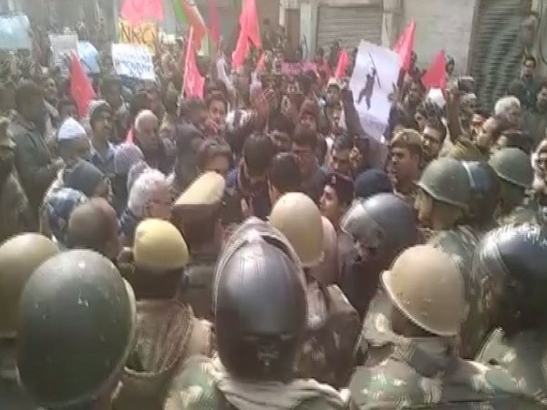 Visuals from protest in Varanasi, Uttar Pradesh on December 19. (file photo)